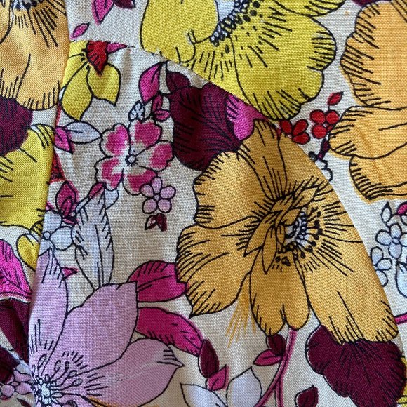 SACRED HAWK | Maxi Floral Button Down Dress XS - Picture 6 of 14